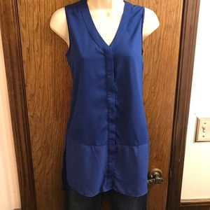 Banana Republic v-neck Tank Blue Size XS